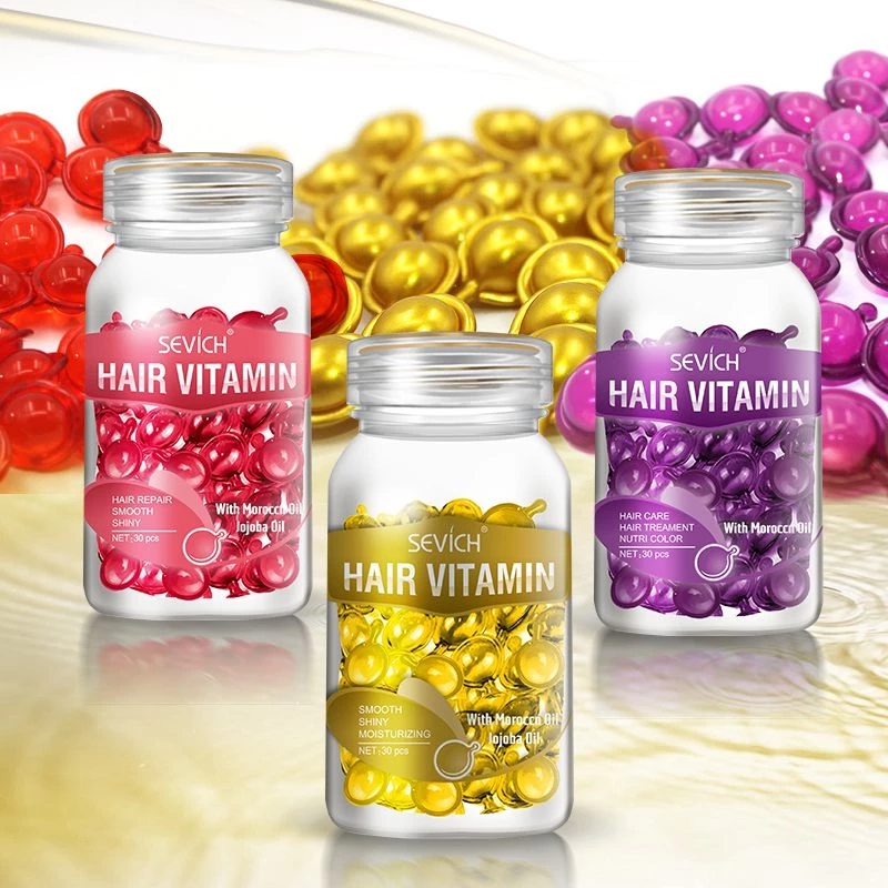 Hair Care Keratin Treatment - Sevich Smooth Silky Hair Vitamin Capsule
