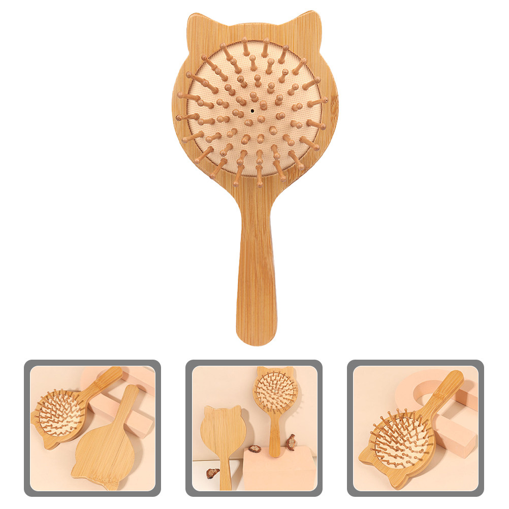 Bamboo Hair Brush - Szczotka do włosów z bambusa w
