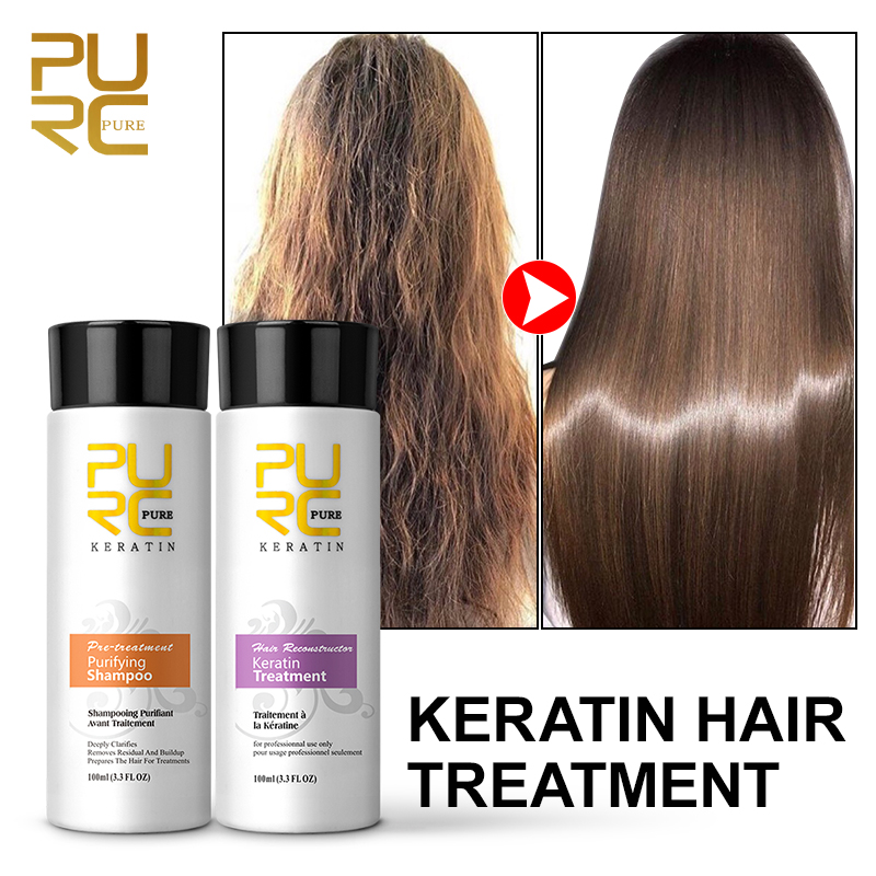 Hair Care Keratin Treatment - PURC Brazylijska Kuracja Keratynowa do Włosów