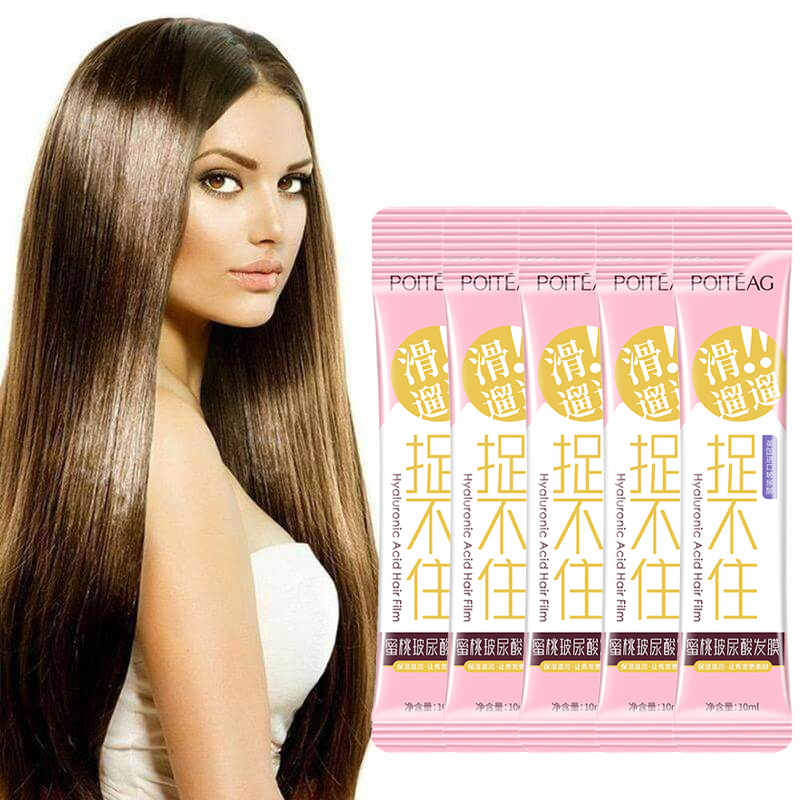 Hair Care Honey - 5 sztuk brzoskwiniowy kwas hialuronowy maseczka