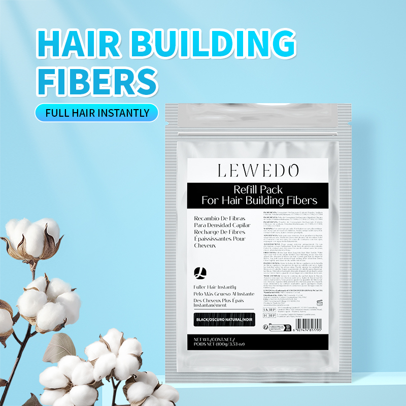 Hair Care Keratin Treatment - Proszek z włóknami do włosów 100g,