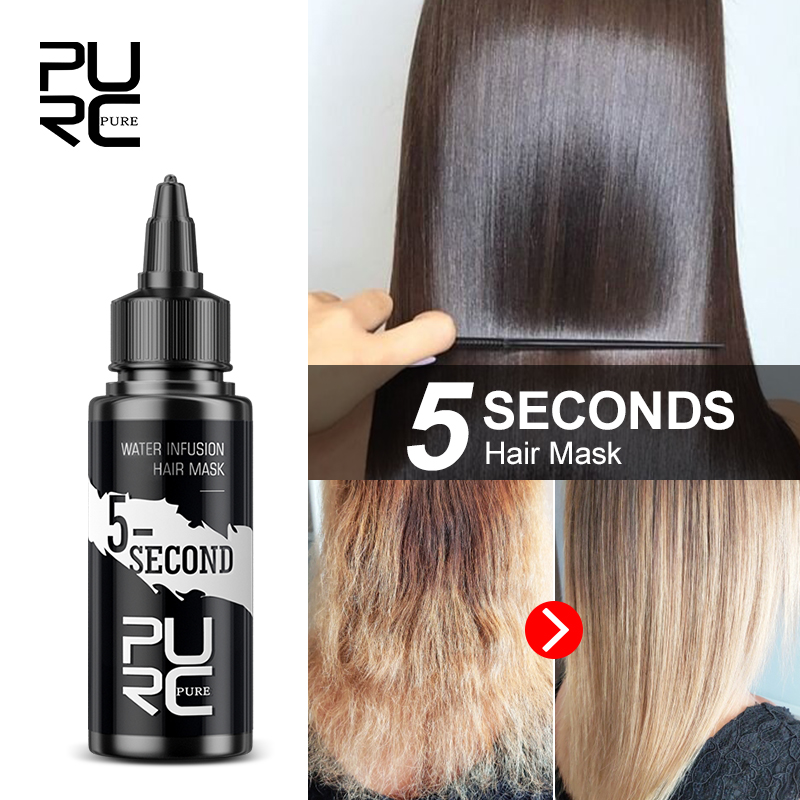 Hair Care Keratin Treatment - PURC Pielęgnacja włosów 5-sekundowa maska do
