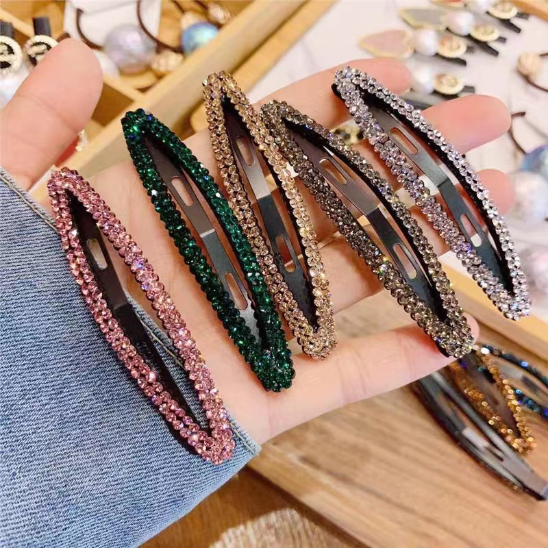Bobby Pin Bulk - Zestaw spinek do włosów z kryształkami,