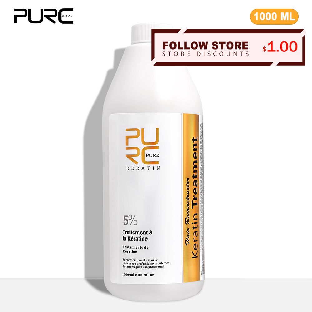 Hair Care Keratin Treatment - PURC 5% keratynowy zabieg wygładzający kędzierzawe