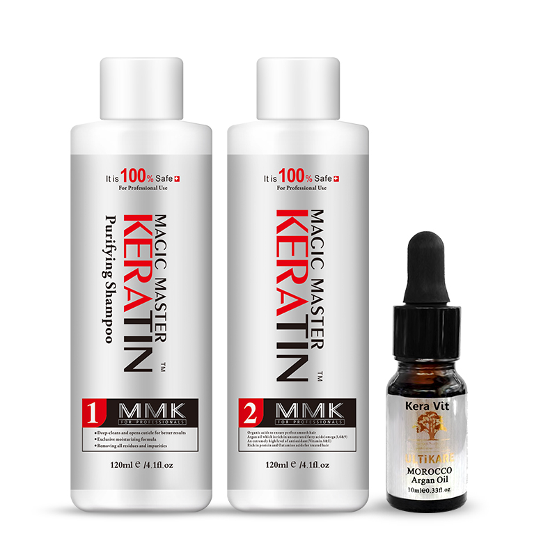 Keratin Treatment Set - Profesjonalny zapach keratyny kokosowej bez formaliny