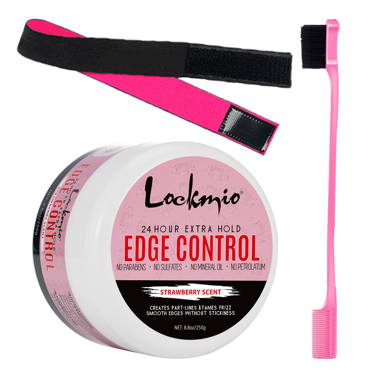 Edge Control Gel - LOCKMIO 250g Wosk do stylizacji włosów,