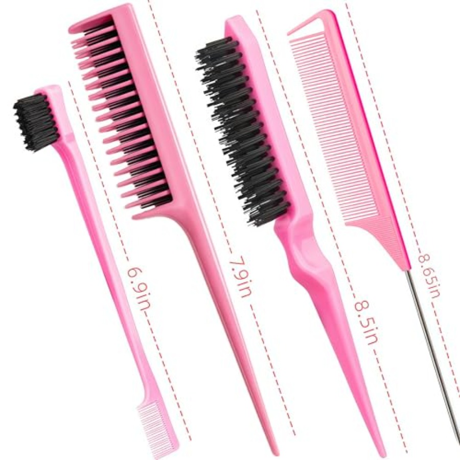 Zestaw szczotek do włosów dla  – Bamboo Hair Brush recenzja i cena