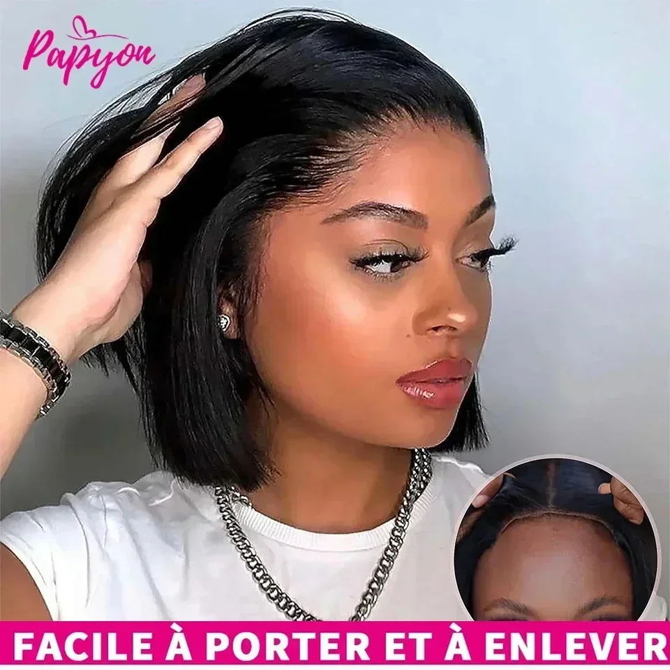 Krótka Prosta Peruka Bob z Wło – Hair Care Women recenzja i cena