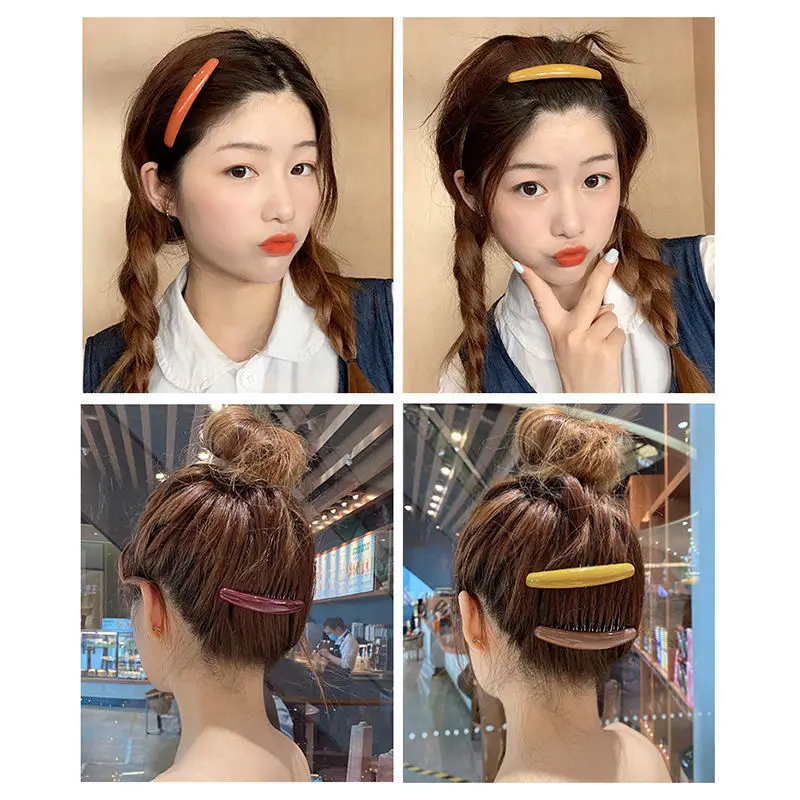 Jednokolorowy damski grzebień  – Hair Care Korean Products recenzja i cena