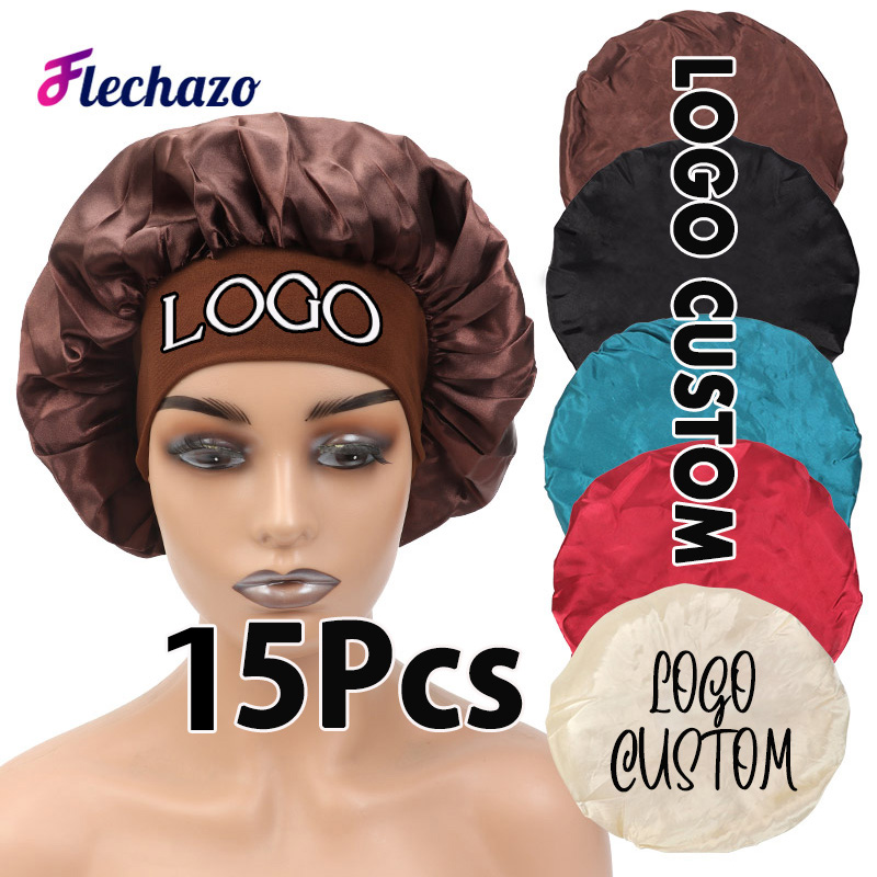 Satynowe czepekki do włosów z  – Hair Care Logo recenzja i cena