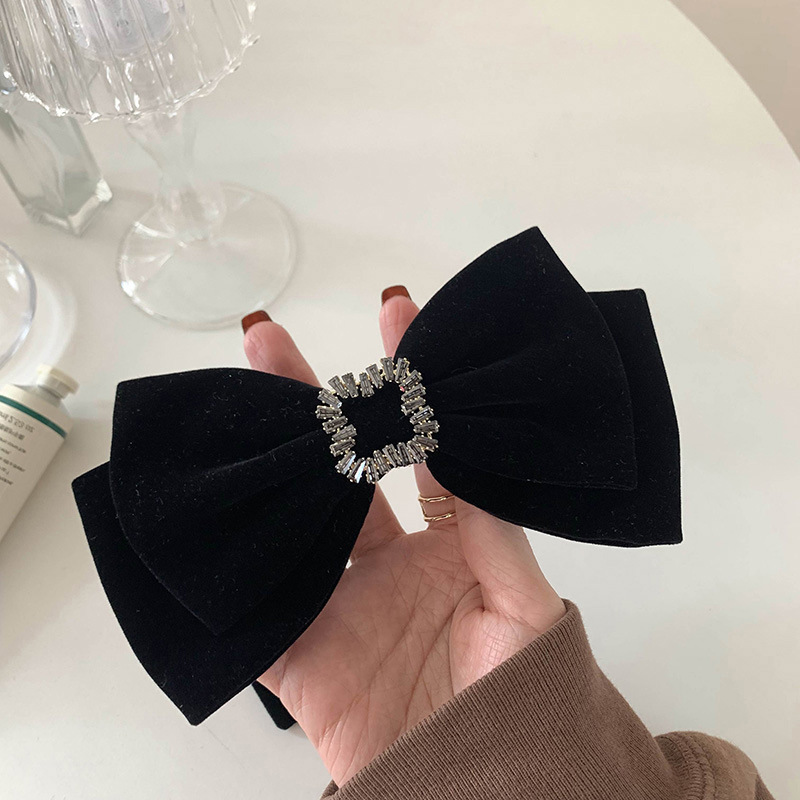 Brand New Black Velvet Big Bow – Hair Care Luxury Brands recenzja i cena