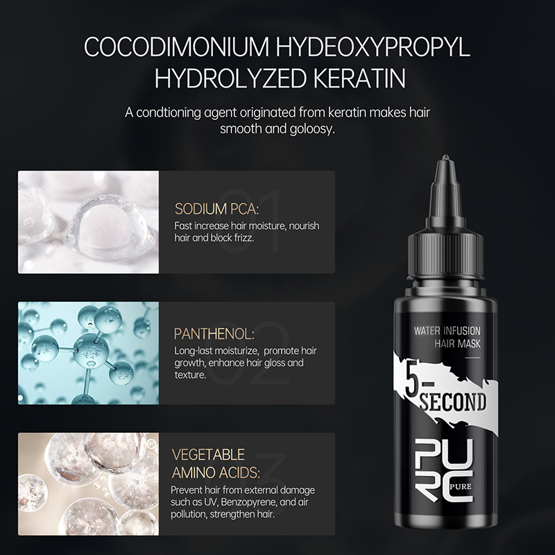 PURC Pielęgnacja włosów 5-seku – Hair Care Keratin Treatment recenzja i cena