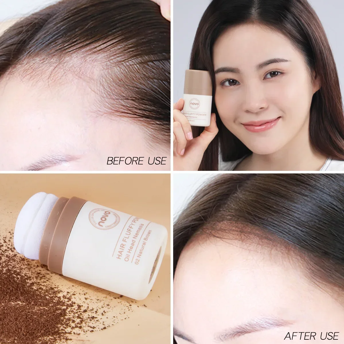 Novo Hair Pluffy Powder - Odśw – Hair Care Women recenzja i cena
