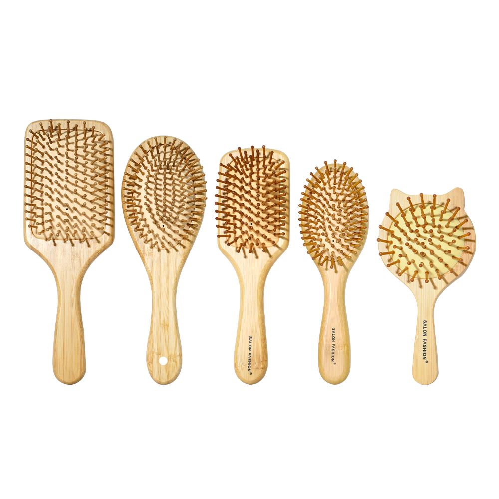 Słodki kociak drewniany grzebi – Bamboo Hair Brush recenzja i cena