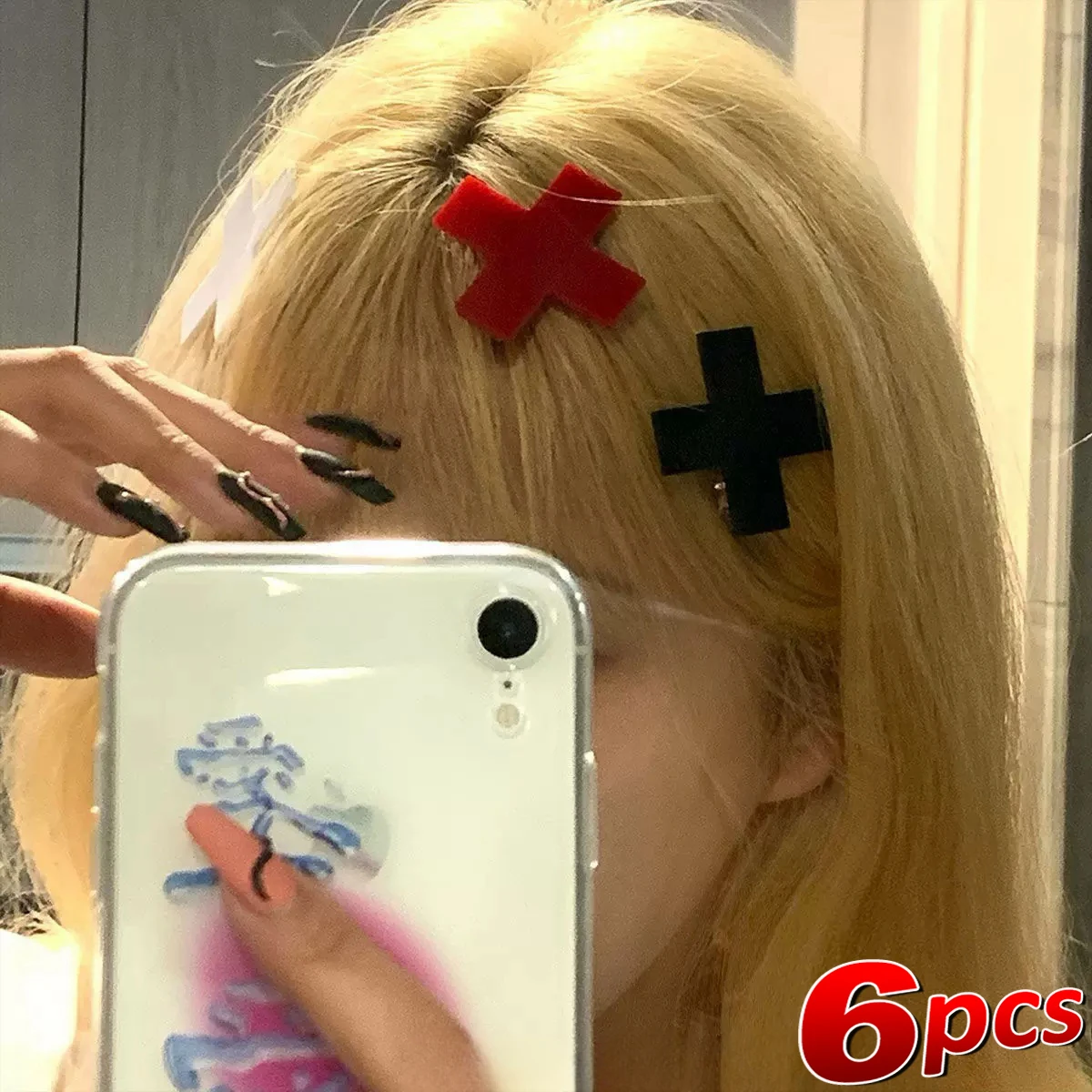 Czerwony krzyż spinka do włosó – Bobby Pin Bulk recenzja i cena